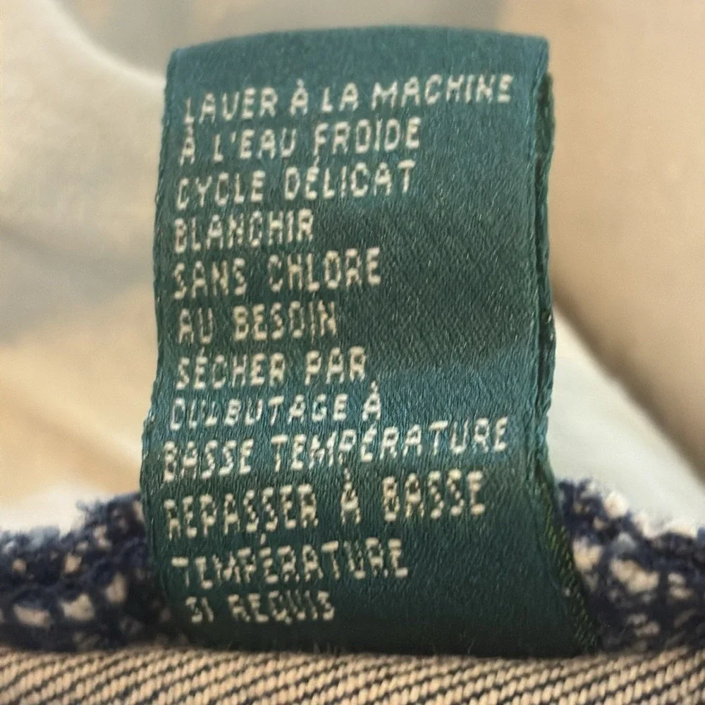 Lauren Jeans Co Ralph Lauren Relaxed Fit Capri Jeans Womens Size 12P Medium Wash